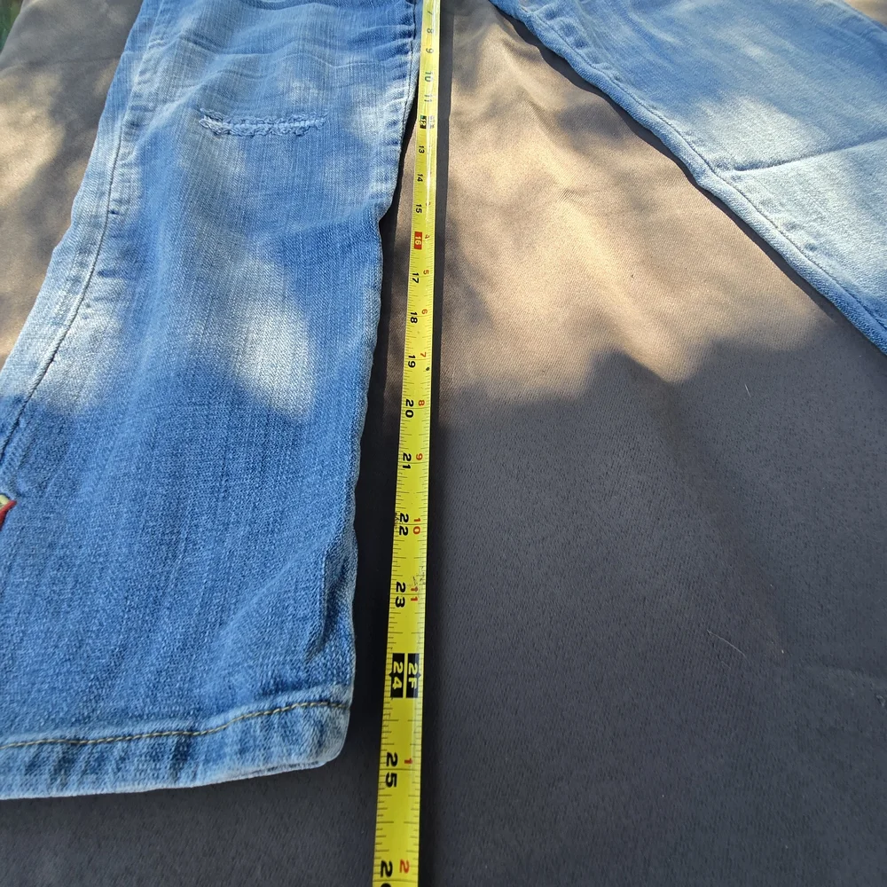 Tru Luxe Jeans Blue Flare & Wide Leg 10 A-17 - Picture 14 of 14